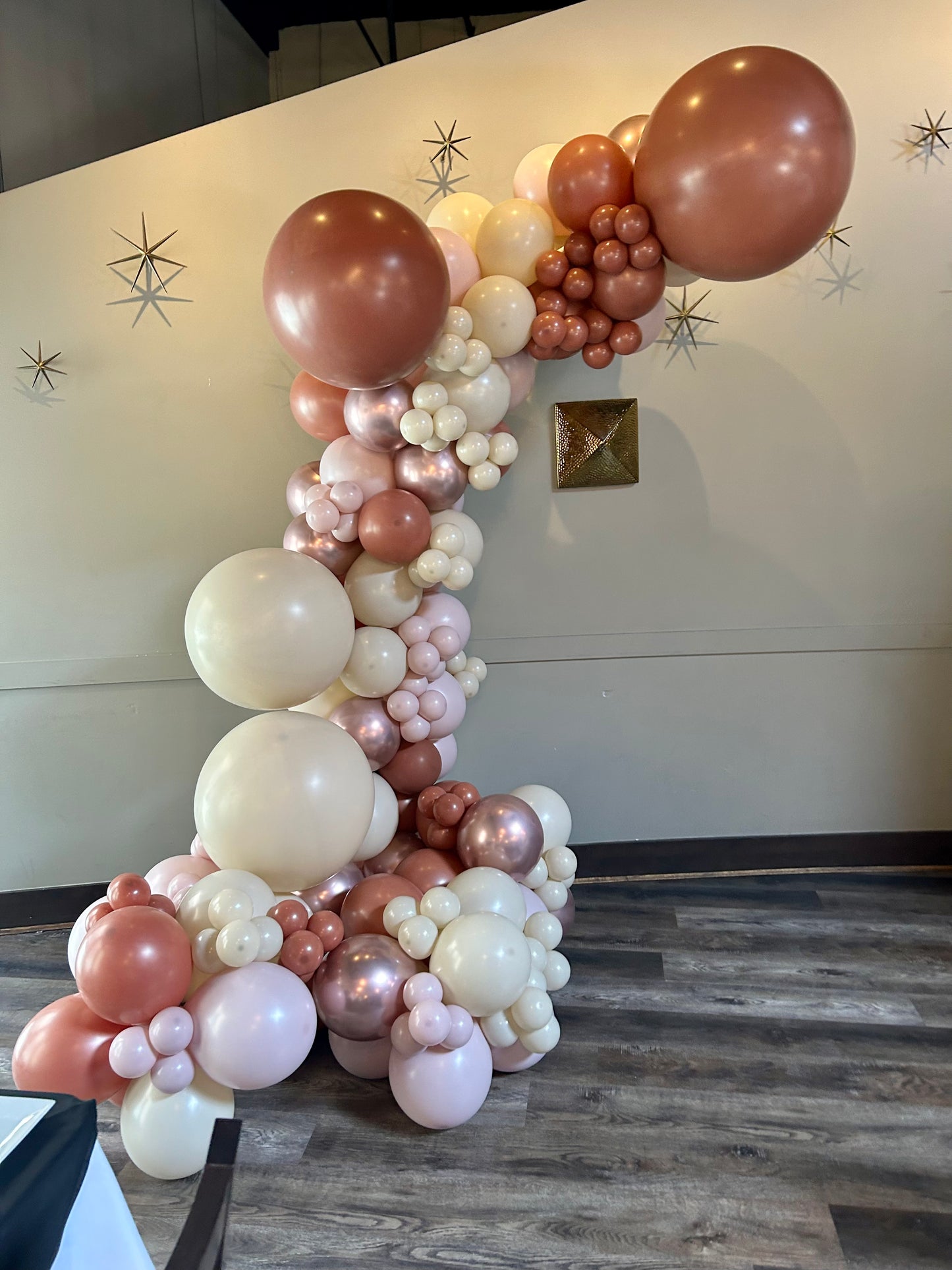 Boho Vibes Beautiful and Elegant Balloon Half Arch - Toronto and Vaughan Balloons